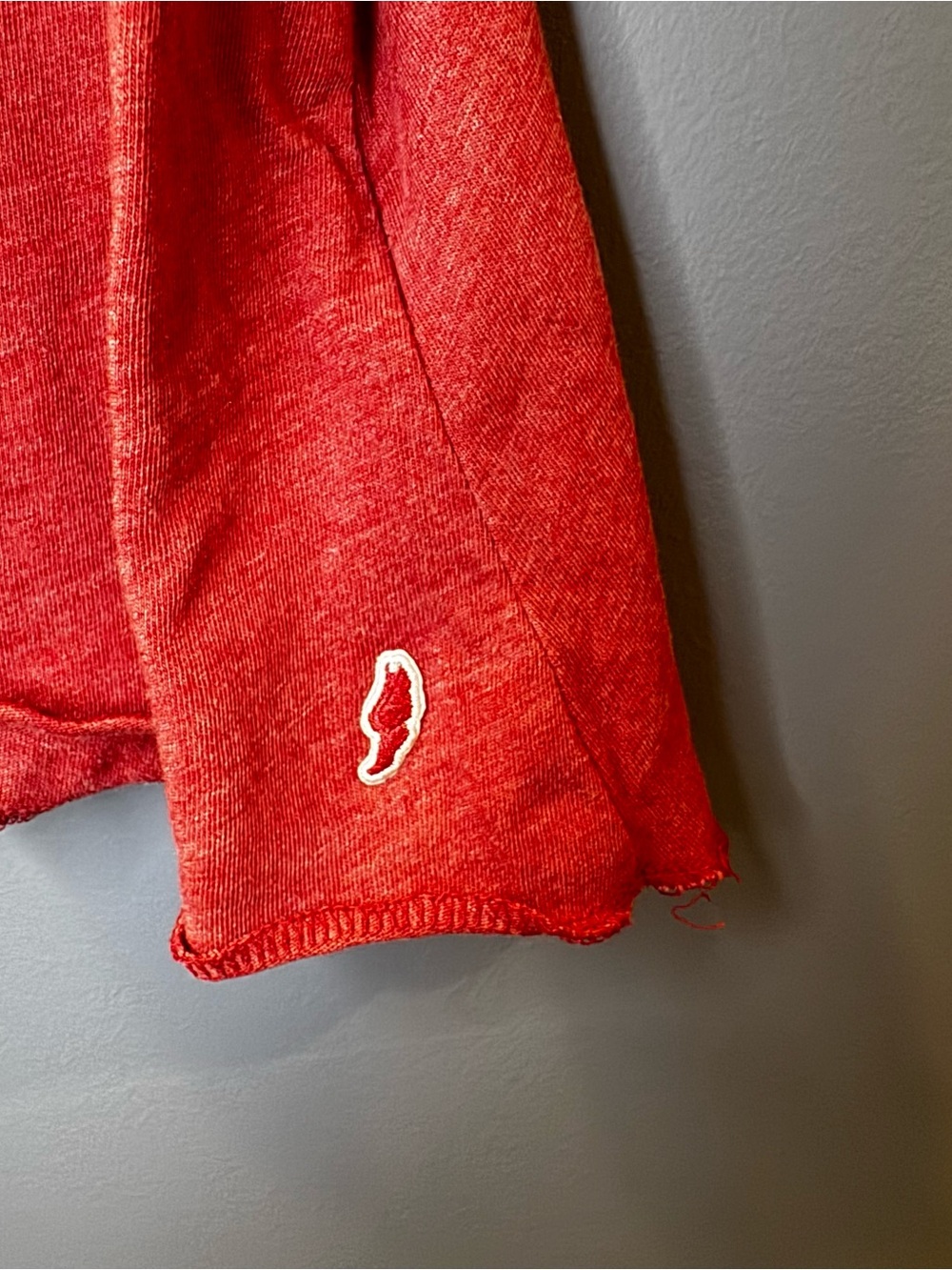 Cornell Red Racerback Tank Top with White Lettering - Picture 3 of 5